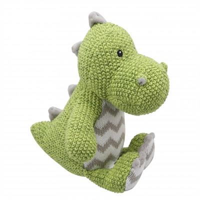 Wilberry Knitted Dragon Teddy Green Dragon Teddy