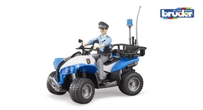 Bruder 63010 Police Quad with Police Man