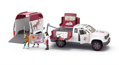 Schleich 42704 Mobile Vet with Trailer
