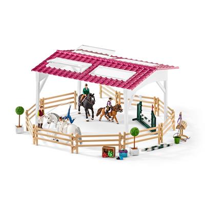 Schleich 42389 Riding School with Riders and Horses