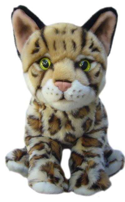 12" Bengal Cat Teddy Soft Toy