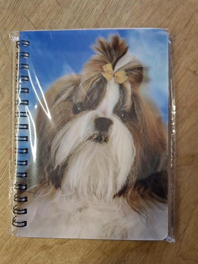 Faithful Friends 3D Lenticular Notebook Shih Tzu Notebooks Shih Tzus