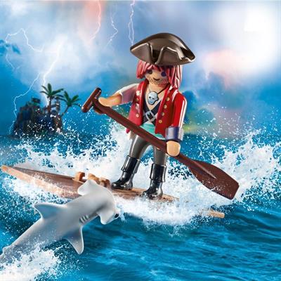 Playmobil 70598 Special Plus Pirate with Raft