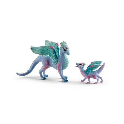 Schleich 70592 Flower Dragon and Baby