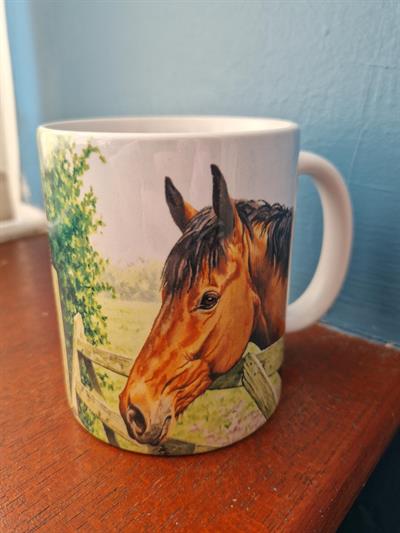 Bay Horse Mug