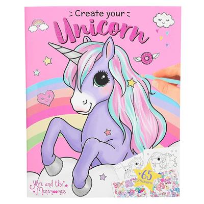 Create Your Unicorn Activity Book Ylvi and the Minimoomis Colouring Book with Sitckers