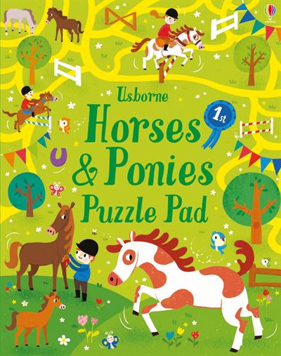 Usborne Horses and Ponies Puzzle Pad