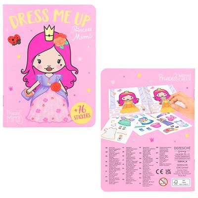 Princess Mimi Mini Dress Me Up Sticker Book - Princess Mimi