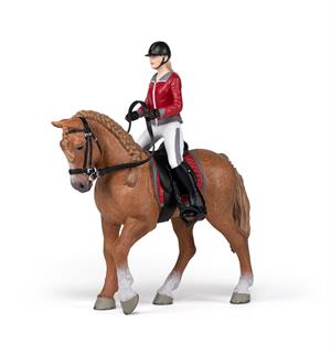 Papo 51564 Walking Horse with Riding Girl Horse and rider set