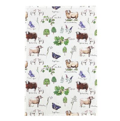 Samuel Lamont Out In The Fields Tea Towel Farm Tea Towel