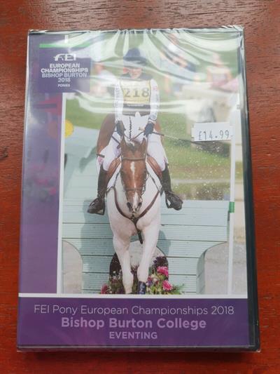 FEI Pony European Championships 2018 DVD Bishop Burton College Eventing